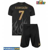 Juventus Francisco Conceicao #7 3rd trikot Kinder 2026-27 Kurzarm (+ Kurze Hosen)